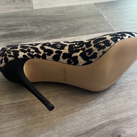 Aldo “Stessy” glittery leopard print pumps - Picture 3 of 4